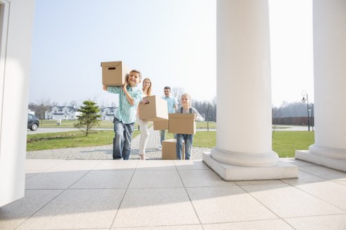 Office relocation team planning a move in Balham
