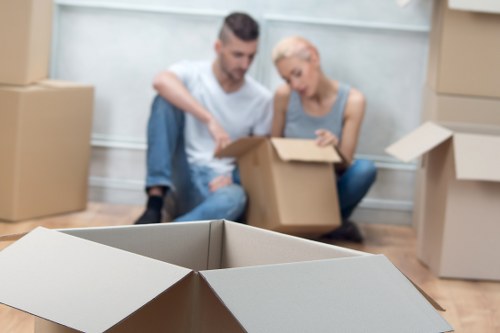 Professional movers organizing a home move in Balham