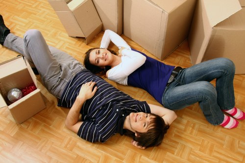 Family enjoying a stress-free move with expert packers
